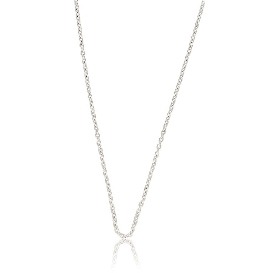 My Bendel Zilveren lange schakelketting, minimalistisch en stijlvol. Voeg elegantie toe aan elke outfit. Tijdloos en veelzijdig. My Bendel.