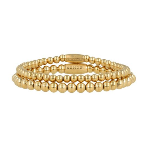 My Bendel Gouden Armbanden Set - Mix & Match Accessoires