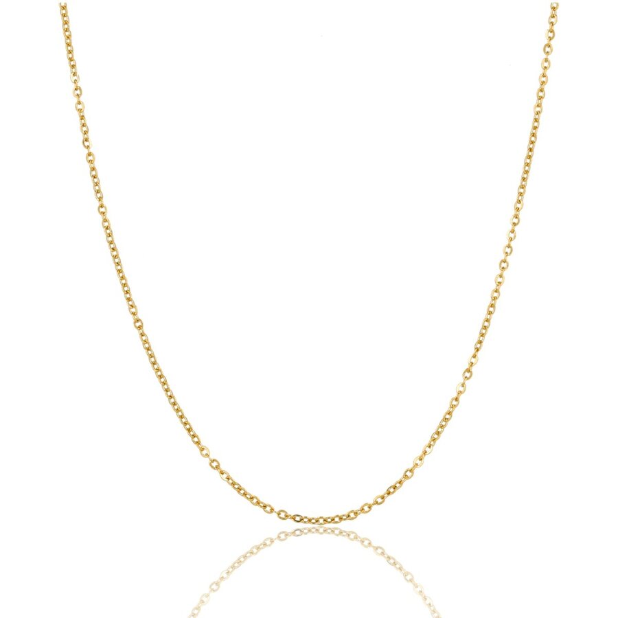 My Bendel Short gold link chain 1mm