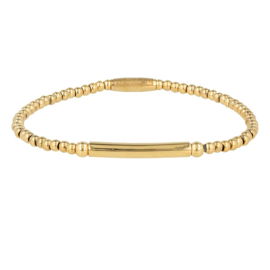 My Bendel Stijlvolle elastische armband met glanzende bedel. Comfortabel en elegant, perfect voor elke gelegenheid. Voeg flair toe aan je look. # MB3562