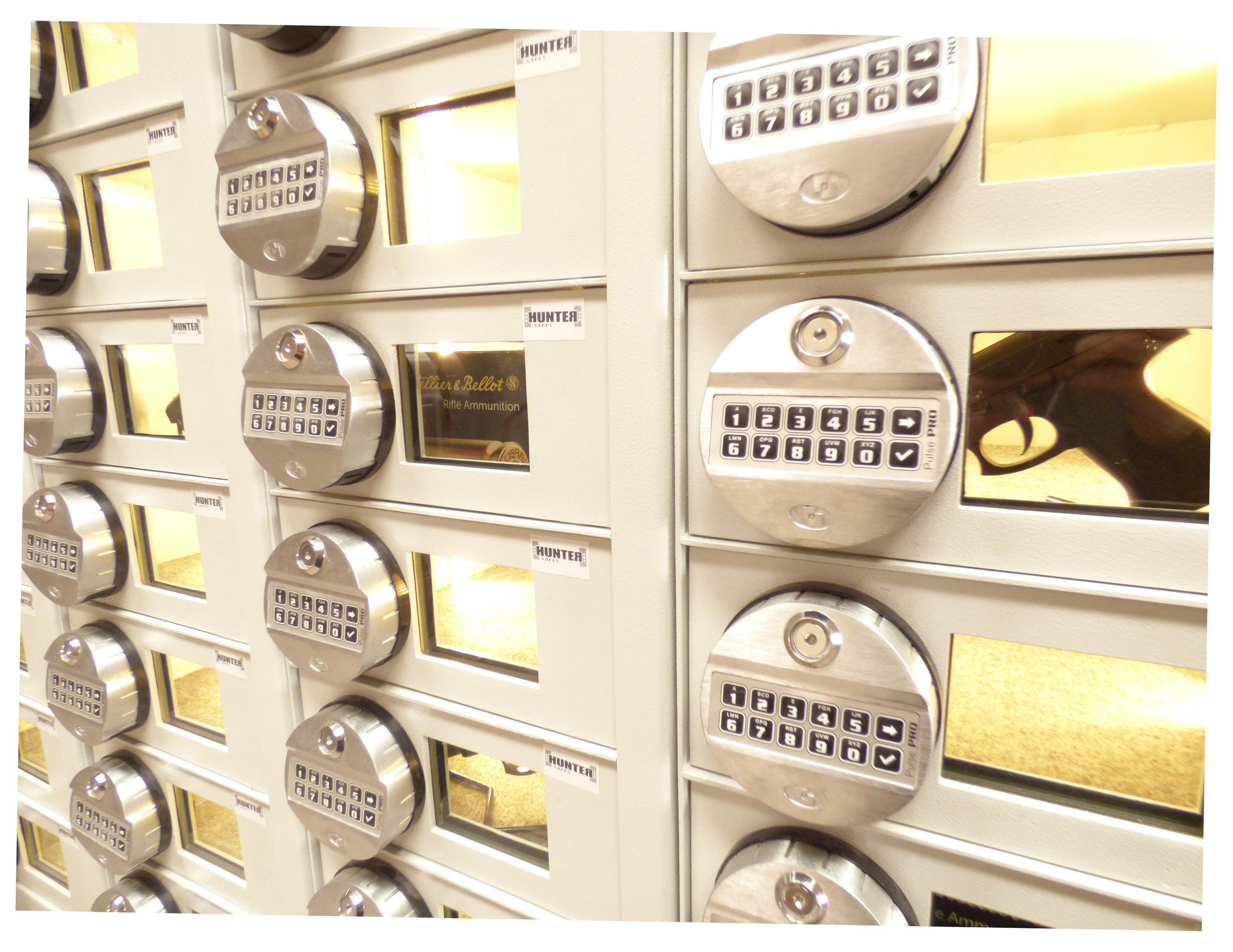 Pistoolkluis munitiekluis 1763 met pantserglas