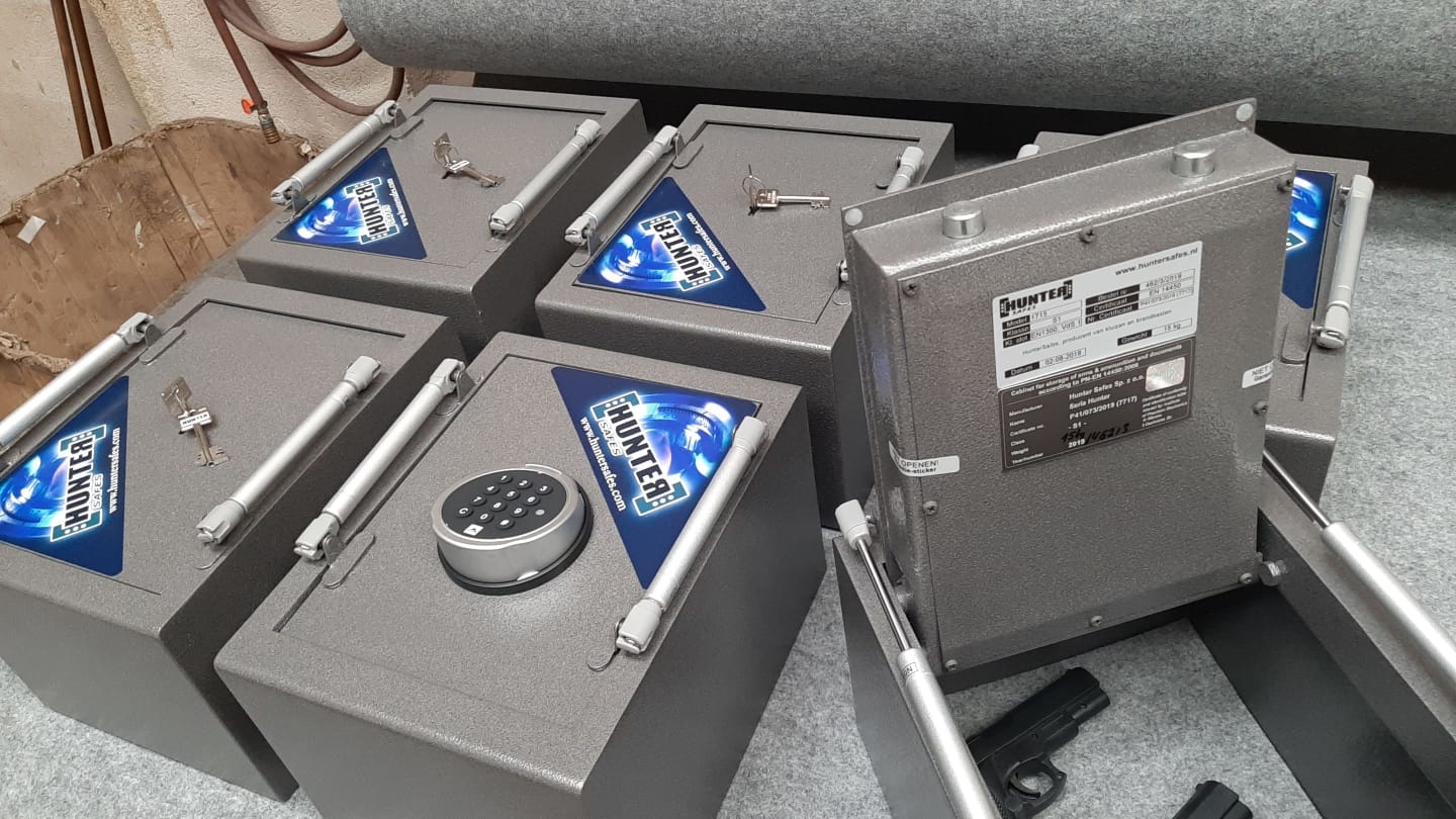 Inbouw autokluis HUNTER SAFES