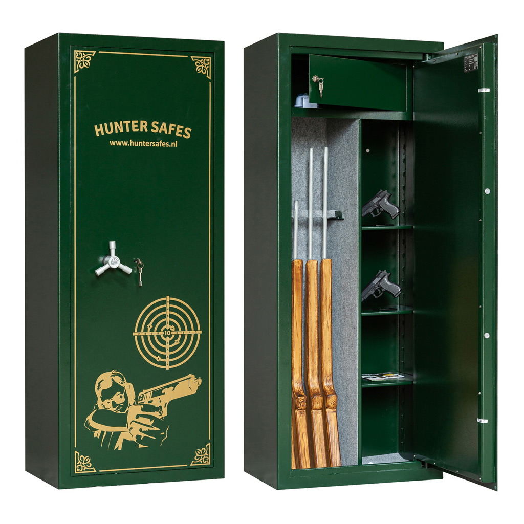 Wapenkluis in de kleur groen