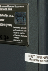 Wapenkluis in de kleur groen