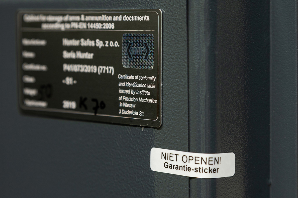 Wapenkluis in de kleur groen