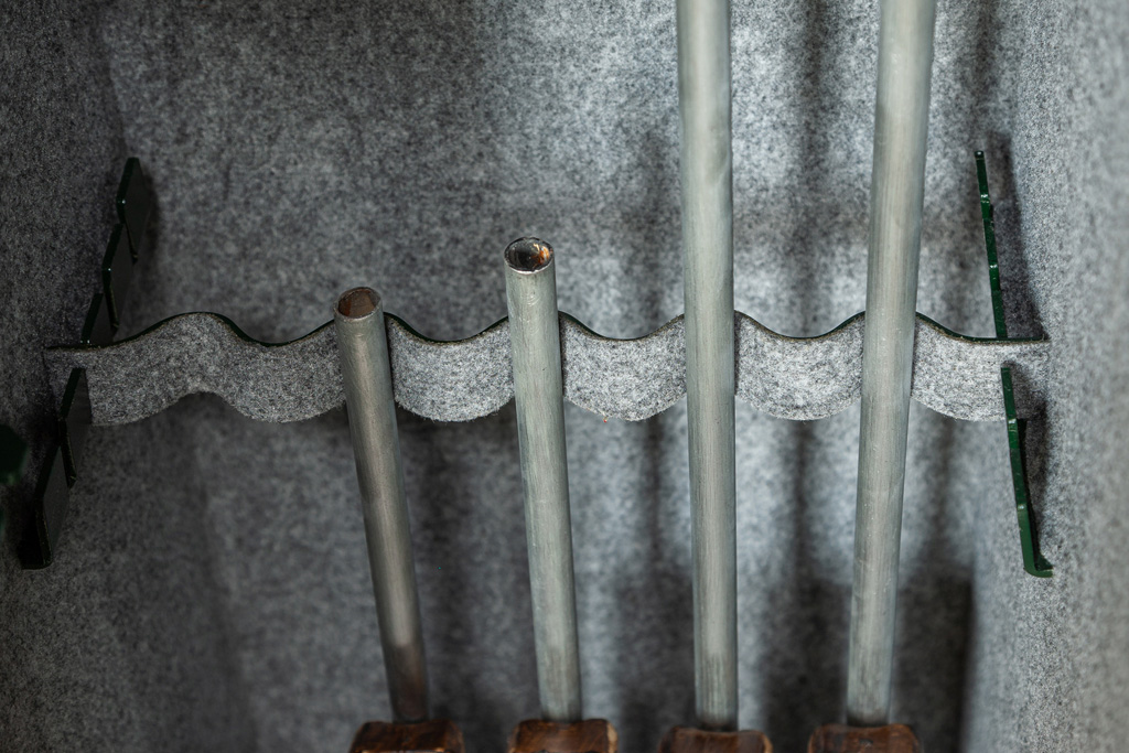 Wapenkluis in de kleur groen