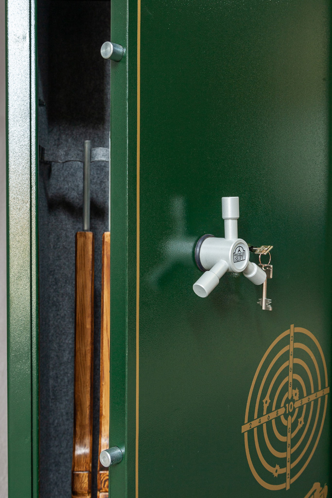 Wapenkluis in de kleur groen