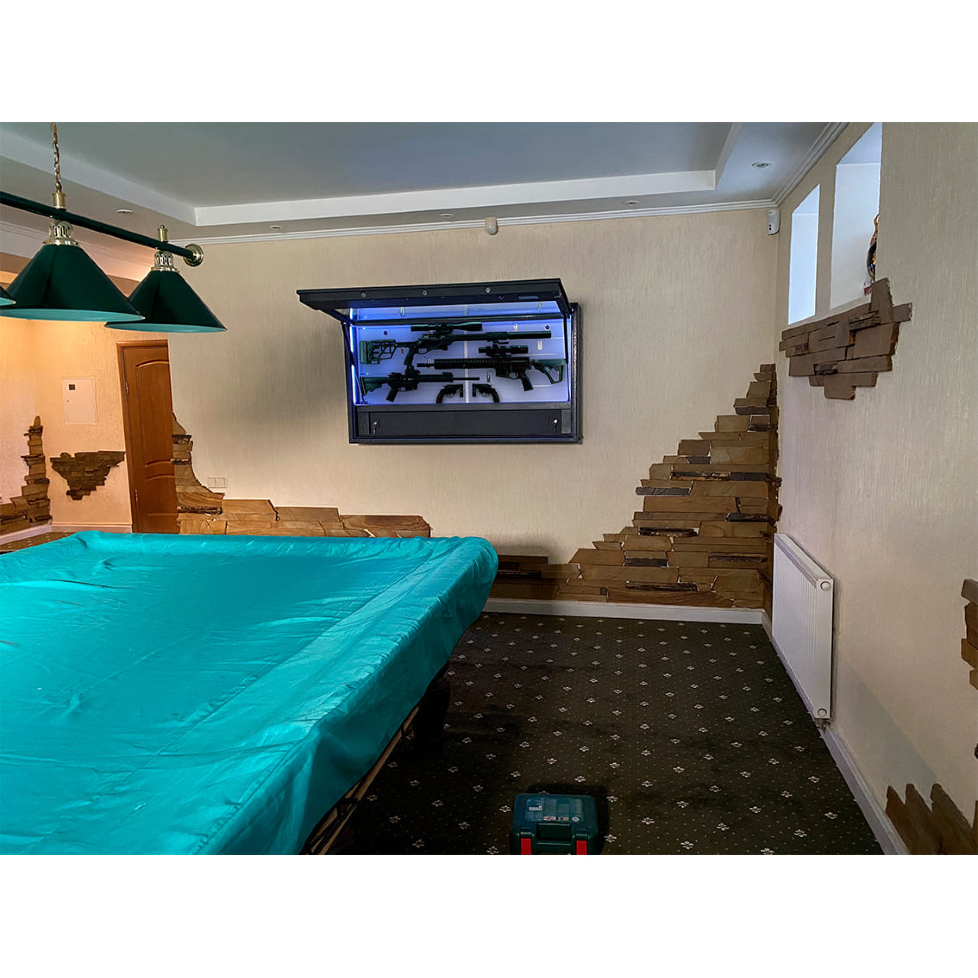 Wapenkluis met glas GG.W.84/150.E