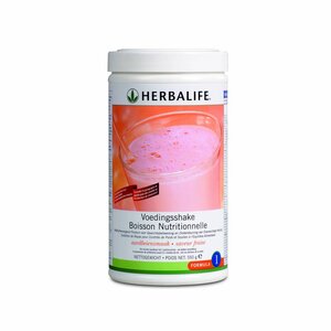 Herbalife Formule 1 Shake Aardbeien, een gezonde maaltijdvervanger