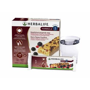 Herbalife Maaltijdreep Rood Fruit: gezonde voeding voor onderweg