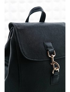  Small black backpack