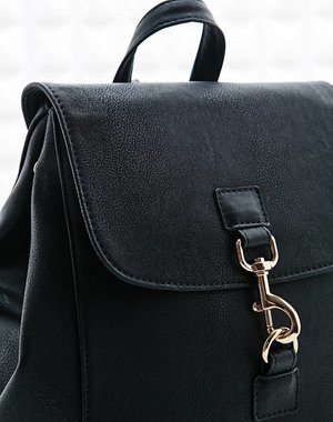  Small black backpack