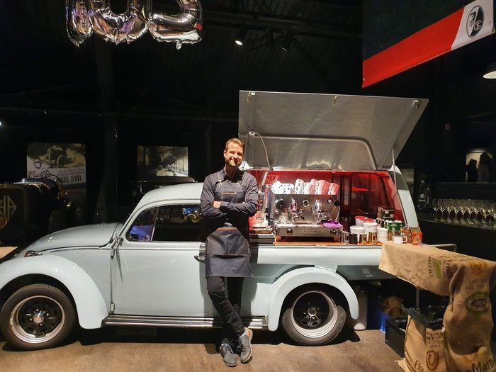 CARABICA. INTERNATIONAL MOBILE BARISTA, KAFFEEKÄFERL
