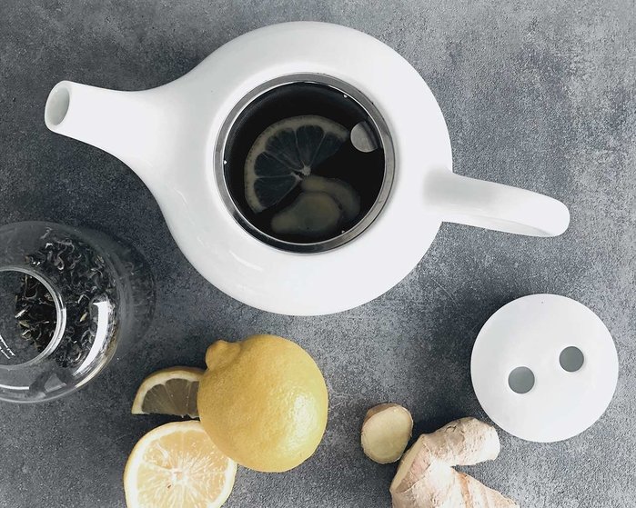 GINGER – LEMON – GREEN TEA. BOOST YOUR IMMUNSYSTEM!