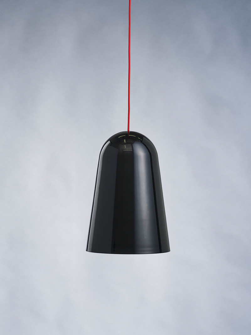 madetostay T-House pendant lamp black, 3 sizes – black cable