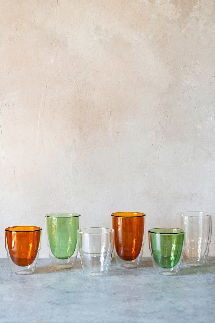 Carl Henkel Brewers 3+1 Bundle STACK double wall glass amber. Buy 3 get 4