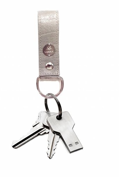 Key ring made of genuine leather