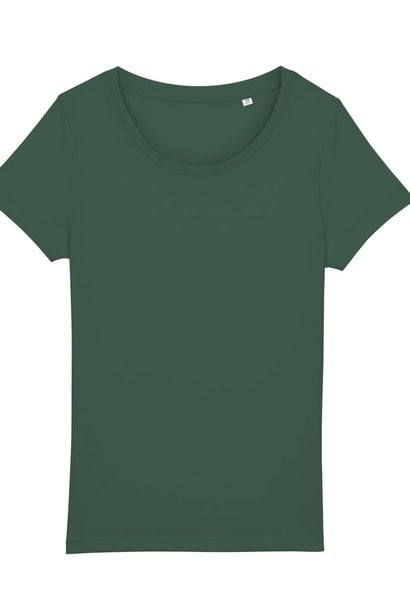 Basic T-Shirt aus Bio-Baumwolle - Dunkelgrün