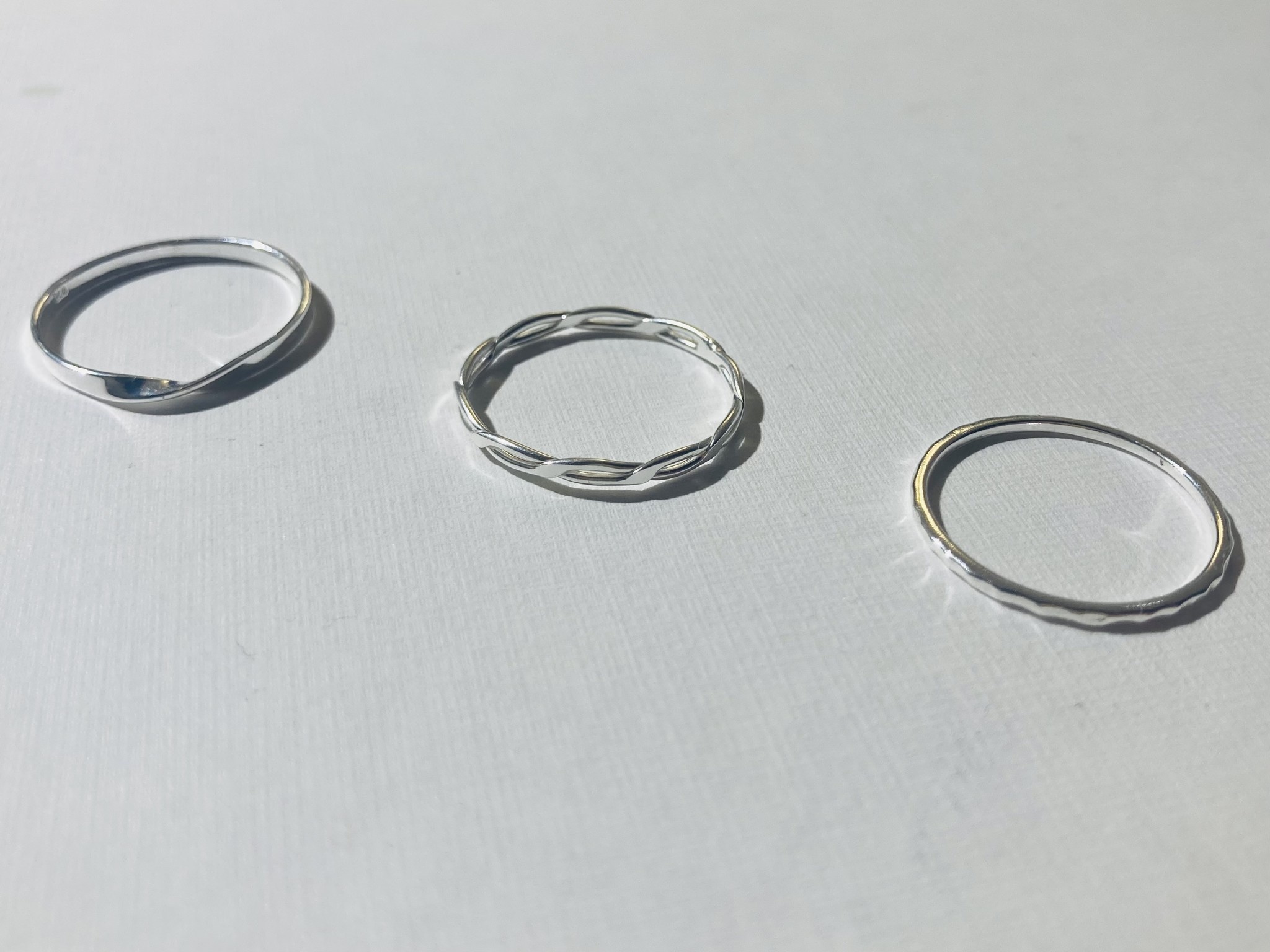 Zart gebundener Ring aus 925er Sterling Silber-2