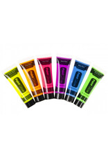Neon glow gezichtsverf