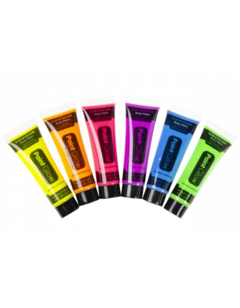 Neon glow gezichtsverf