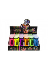 Neon glow gezichtsverf
