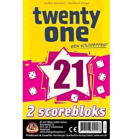 Scoreblokken Twenty One (21)