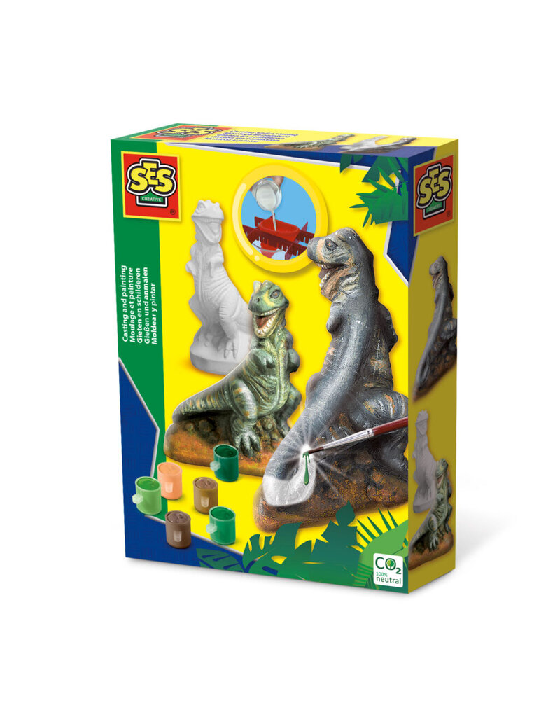 SES Gieten en schilderen - T-rex