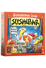 Geharrewar in de sushibar