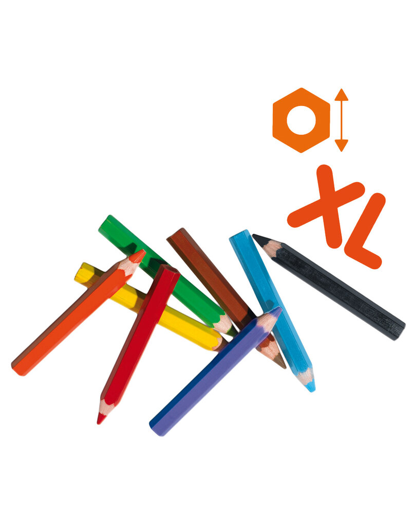 XL- Kleurpotloden