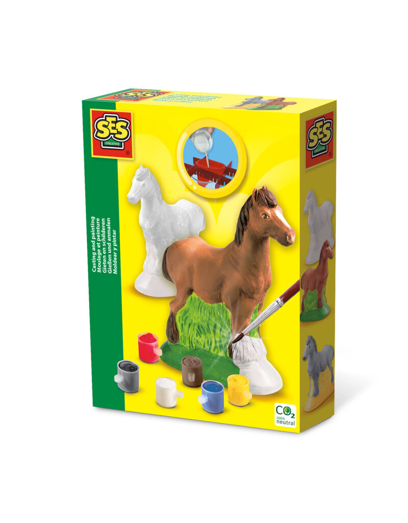 SES gieten en schilderen- Paard