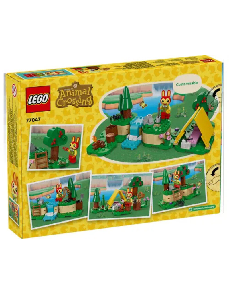LEGO Animal Crossing Kamperen met Bunnie