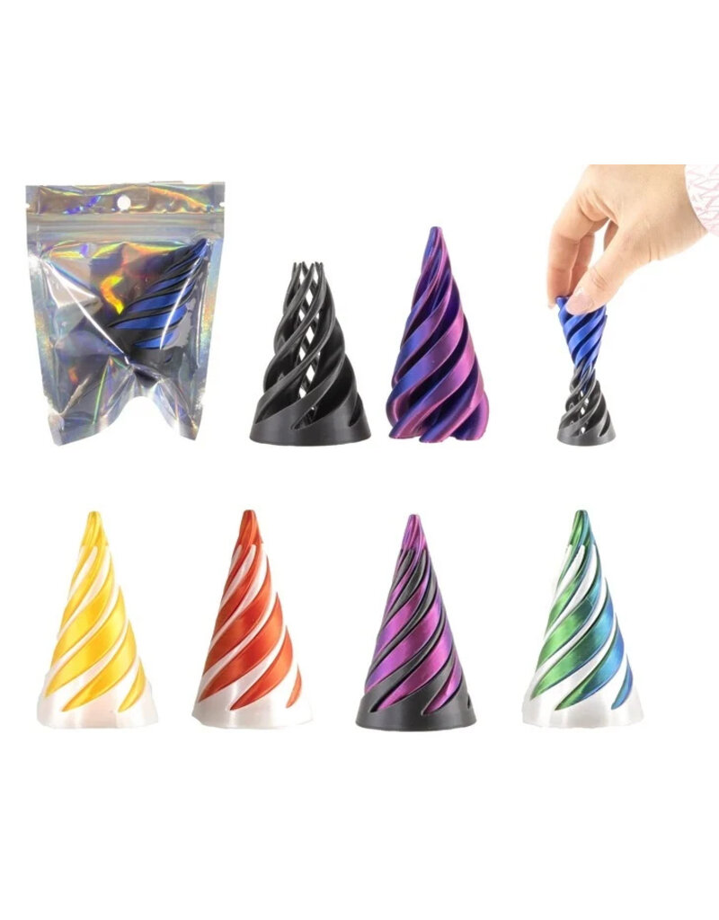 3D printed fidget toy 6,5 cm diverse kleuren