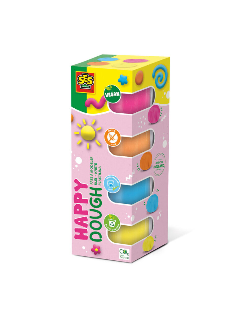 SES- Feel good klei Happy (4x90gr)