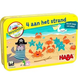 4 aan het strand