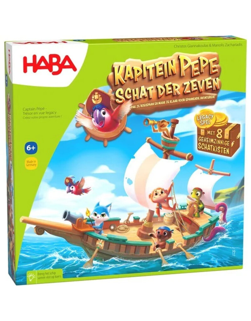 HABA- Kapitein Pepe Schat der Zeven