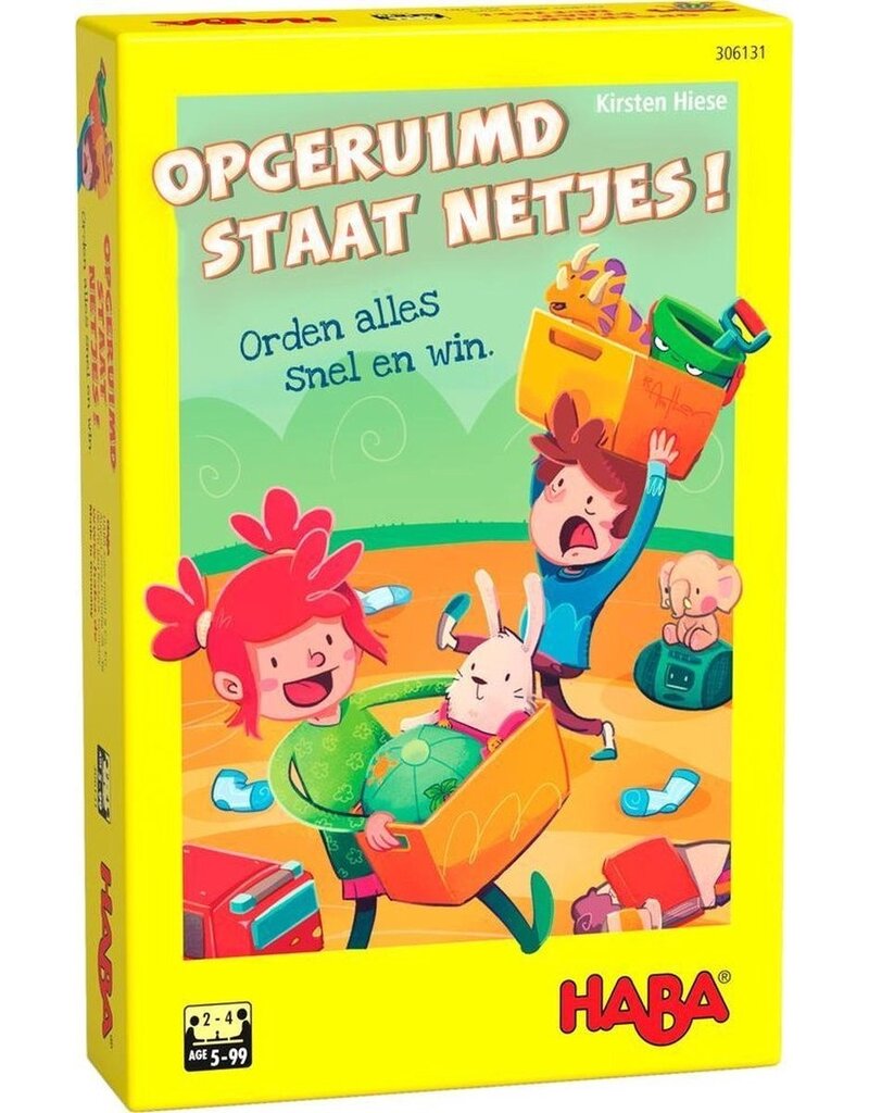 HABA- Opgeruimd staat netjes