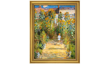 Monet, Monet's tuin in Vétheuil (1881)