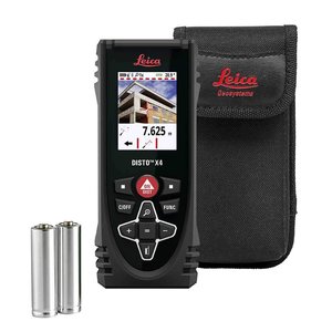 Leica LEICA DISTO X4 LASER AFSTANDSMETER 150 METER, 1MM, BLUETOOTH, IP65, CAMERA