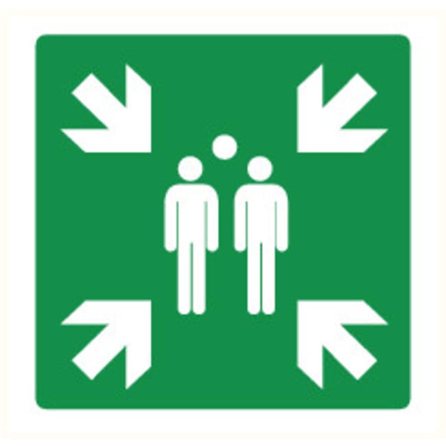 Pikt-o-Norm Pictogram verzamelplaats PVC