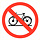 Pikt-o-Norm Pictogram verboden fiets