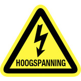 Pictogram gevaar hoogspanning