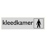 Pictogram tekst kleedkamer heren