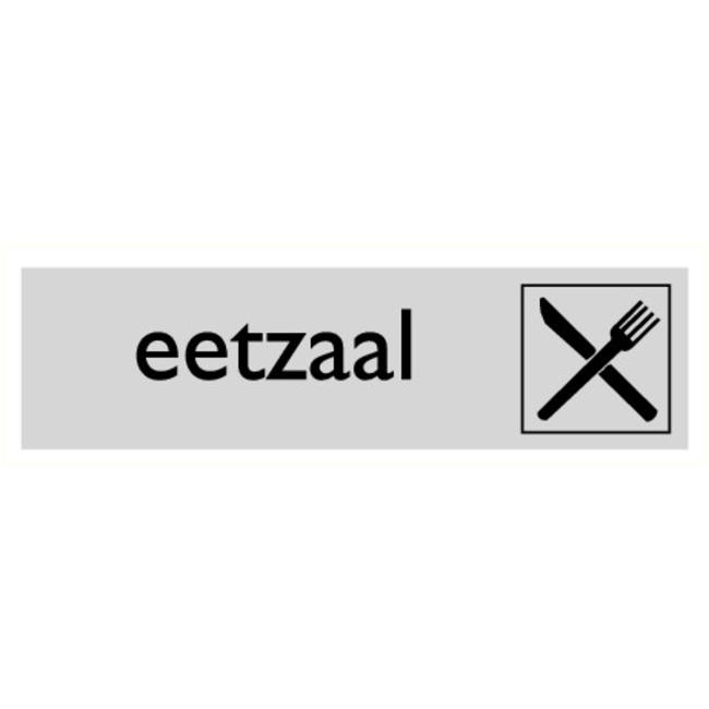 Pikt-o-Norm Pictogram tekst eetzaal