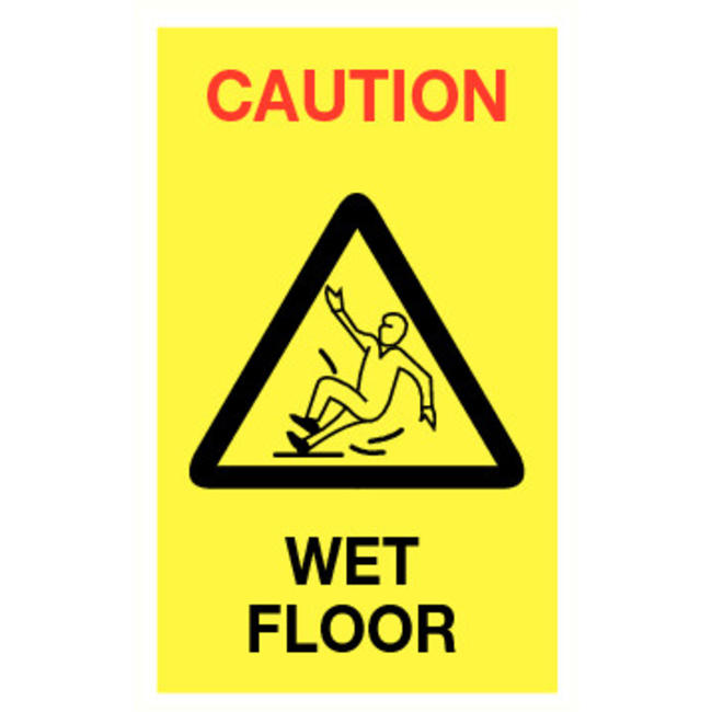 Pikt-o-Norm Pictogram staander caution wet floor