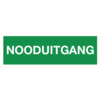 Pikt-o-Norm Pictogram nooduitgang (tekst) PVC