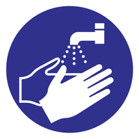Pikt-o-Norm Gebodsteken handen wassen
