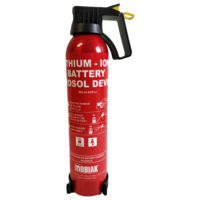 Brandbeveiligingshop Lithium batterij brandblusser 500ml