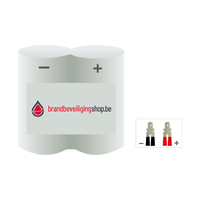 Brandbeveiligingshop NiCd 2.4V noodverlichting accu block