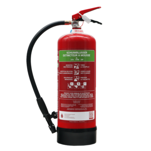 Brandbeveiligingshop Schuim-vetbrandblusser fluorvrij 6l Basic